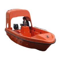 6 personnes Small FRP Rescue Boat Solas Fireproof Fast Rescue Boat